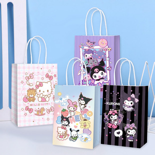 Подарочная сумка Sanrio HD цветная печать крафт-бумажная сумка для детей