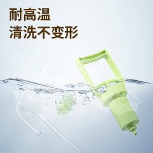 Easy-to-use hand-pull nasal aspirator for infants and newborn children manual cleaning of nasal mucus and nasal excrement for infants