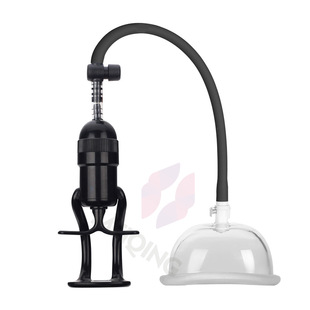 Cross-border Yin Suction Vacuum Suction Pump Breast Massage Apparatus Clitoris Cupping Sex Toys Silicone Ring