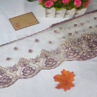 New 17cm bilateral shaped yarn car doll lace home textile seat cushion lace drinking water machine set lace embroidery
