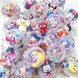 2 yuan Gashapon Binary Gashapon Ball Colorful Paradise Candy Machine Project Family Digger Gashapon Machine Gift Ball