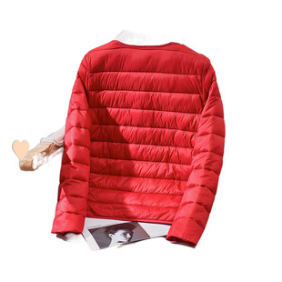 Anti-season light down cotton-padded jacket women's short 2024 autumn and winter warm liner cotton-padded jacket wear small cotton-padded jacket coat