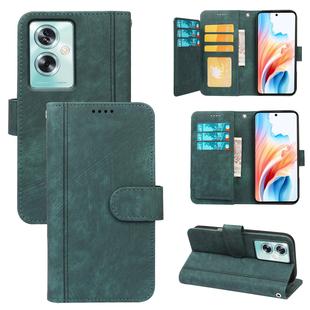 Applicable to OPPO Reno 7A Japanese Edition/Reno 9A Fengyun Reproduction Nine Card Band Card Slot Flip Phone Leather Case