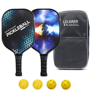 LEIJIAER Hot Sale Carbon Peak Rack Honeycomb Core UV Print 2 Beat 4 Ball Usapa pickleball
