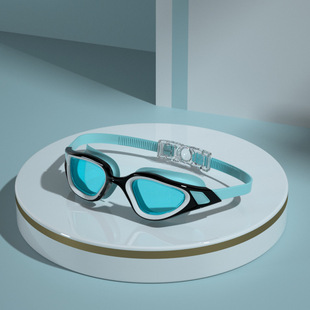 Racing swimming goggles adult anti-fog plating swimming goggles men and women swimming equipment fashion silicone swimming glasses wholesale