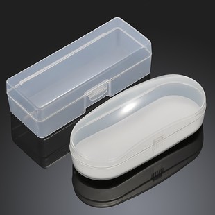 Dongze factory direct supply sunglasses box pp plastic box translucent hot-selling storage exquisite fan portable