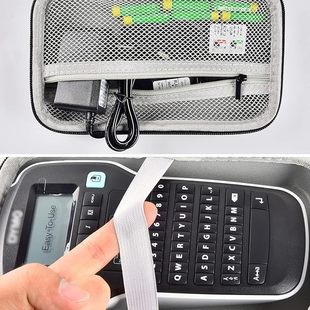 Eva Cosmetics Bag Portable Label Machine Set Portable Bag Label Printer Protection Storage Box Waterproof and Anti-Fall
