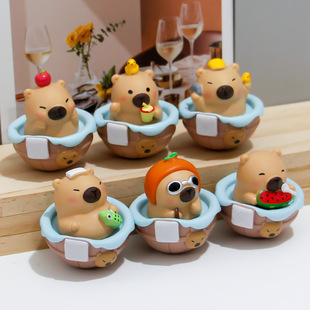 Capbara Blind Box Net Красный капибары креативный прилив куклы