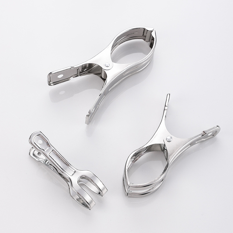 New stainless steel quilt clip large metal quilt clip drying clothes small clip drying clip windproof clip