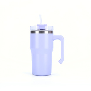 Новый портативный 20oz автомобильный кубок открытый портативный автомобиль ледяной кубок двухслойный 304 из нержавеющей стали термочашка