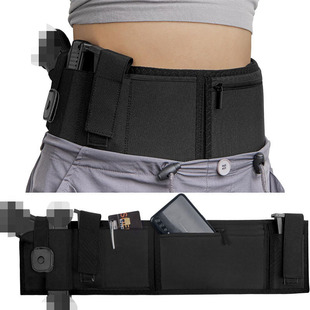 Outdoor Multifunctional Breathable Tactical Waist Cover Diving Cotton Invisible Waist Cover Magazine Waist Cover Quick Pull Waist Cover Ready Stock