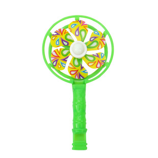 Single whistle small fan New Handheld fan blowing fan small toy scanning code small toy wholesale