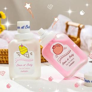 Brand genuine goods TikTok popular authorized bear baby fresh student flower fragrance lasting light fragrance ladies perfume wholesale