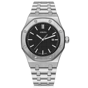 Трансграничные взрывы Royal Oak те же мужские часы швейцарский бренд водонепроницаемый стальной ремень кварцевые часы