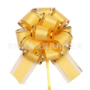 Cross-border large 50# rose Phnom Penh stereo Ball flower Flower Christmas holiday gift packaging flower ribbon manufacturers