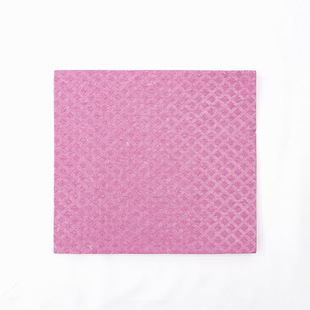 Amazon Household German Wood Pulp Cotton Kitchen Not Easy to Lose Hair Absorbent and Oil Dish Cleaning Cloth Thickened Cleaning Cloth