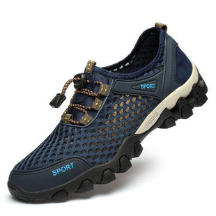 Spring and Summer New Arrival Wading Shoes Fashion Men's Outdoor sneaker Beach Shoes Low Hole Shoes Tracing Shoes