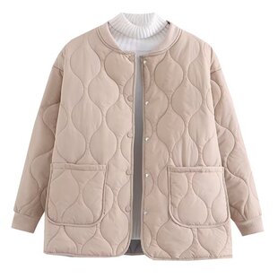 Fat MM Plus Size 2023 Autumn and Winter New Korean Style Women's Urban Casual Tops Small Cotton Outwear Jacket Z145 890