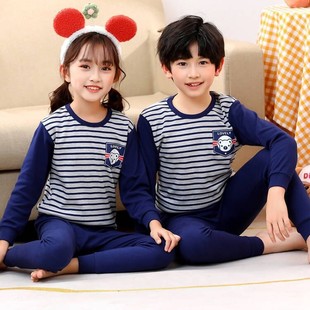 Red Cotton Children's Autumn Clothes and Pants for the Year of Life Suit Underwear for Big Children and Boys Red Girls New Year Red