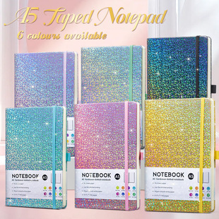Cross-border exclusive for gypsophila creative simple A5 notebook business notepad elastic band strap customizable LOGO