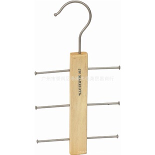 Solid Wood Clothes Hanger Scarf Tie Belt Hanger Multifunctional Solid Wood Clothes Hanger Scarf Storage Tie Solid Wood Clothes Hanger