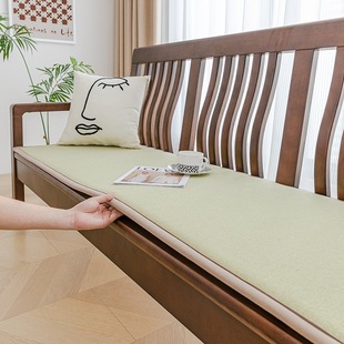 Solid Wood Sofa Cushion Old-style Chinese-style High-grade Rosewood Non-slip Cushion Long Cushion Bay Window Cushion Cabalka Seat Wooden Bench