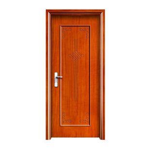 Wooden Door Wooden Plastic Door Environmentally Friendly Bedroom Set Door Modern Simple Room Door Rental House Simple Door Paint-free Composite Door