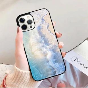 Применимо для Apple iPhone чехол синий морской волны мягкий чехол чехол для iPhone 16 15 14 Pl