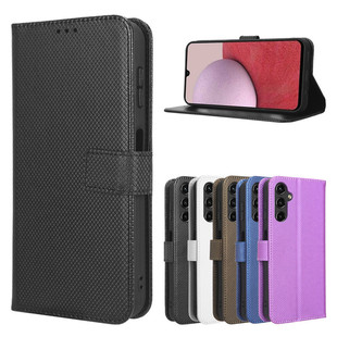 For Samsung A24/A16 Phone Case Galaxy A25/A15 Phone Leather Case Diamond Pattern Flip Card A55