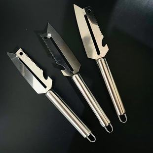 Multifunctional Stainless Steel Peeler Fruit Vegetable Peeler Potato Scraper Kitchen Scraper