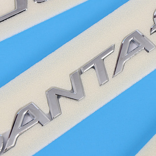 Plastic sign car electric car refitting electroplating car logo injection car tail logo plastic split sign paste wholesale