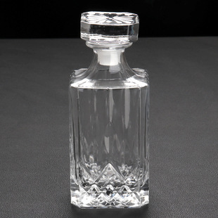 Crystal foreign wine glass European whiskey glass cocktail glass household wine bottle set factory direct sale