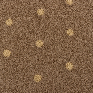 Fantasy Paris grain velvet embroidered dots New Paris Kirin velvet lamb wool clothing coat fabric wholesale