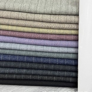 New Herringbone Vertical Stripe TR Fashion Pants Outer Suit Women's Dress Hair Band Hair Accessories Fabric
