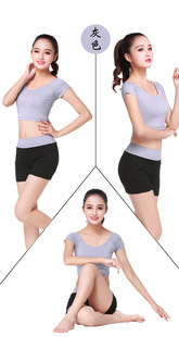 Summer Yoga Clothes suit Women's Gym Running Sportswear Two-piece Shorts Slimming Quick-drying Clothes Practice