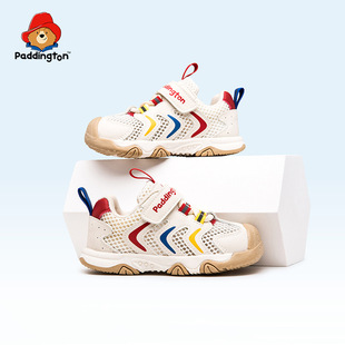 Paddington Baby Bear Baby Walking Shoes Summer Mesh Breathable sneaker Shoes for Boys and Girls