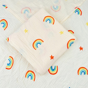 Baby Bath Towel ins Gauze Cotton Newborn Baby Summer Thin Absorbent Bag Single Quilt Kidsren's Small Blanket Type A