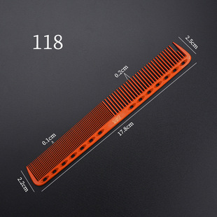 Comb Apple comb hair comb long hair comb high temperature resistant barber shop hair cutting comb updo comb steel needle pointed tail comb