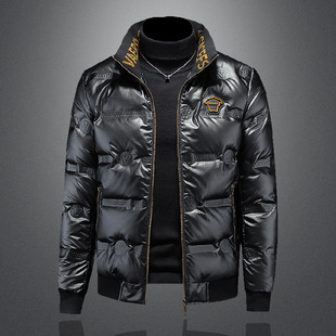 European winter 90% white duck down jacket fashion men's casual warm coat Y9893