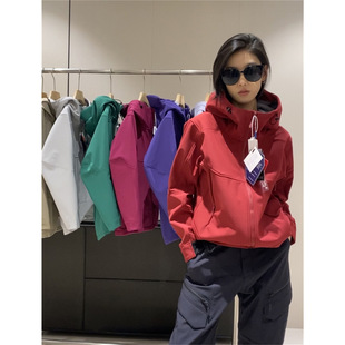 IN BLUE outdoor really rushed! Department of five anti-tear volcanic rock warm velvet lock warm lovers style jacket