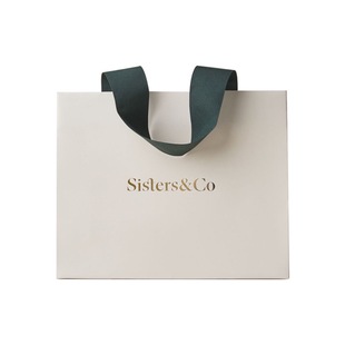 Business gift bag shopping paper bag kraft paper white cardboard tea bag tote bag can be customized to print logo