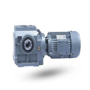 R/S/K/F four series helical gear reducer worm gear hard tooth surface reducer with motor reduction box