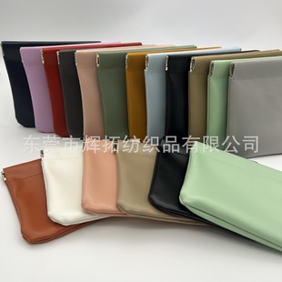 Hot sale multi-color PU waterproof leather shrapnel bag earring necklace coin ring jewelry spring storage bag