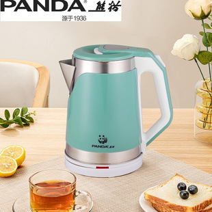 Panda наполовину упаковочный пластиковый чайник 2.5L большой емкости нагрева антиплакия, теплоизоляция и контроль температуры одним щелчком воды TRSH1102