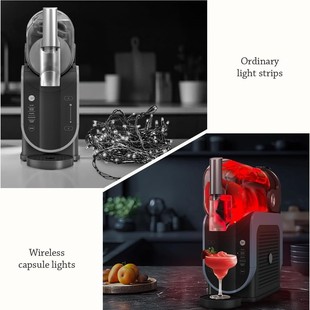 Ninja Slushi FS301/FS300 Светодиодный цветной капсульный свет не требует установки многосценного приложения