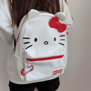 Японская оригинальная Hellokitty школьная сумка для девочек милая младшая школьница pu рюкзак нишевая мультяшная сумка KTcat