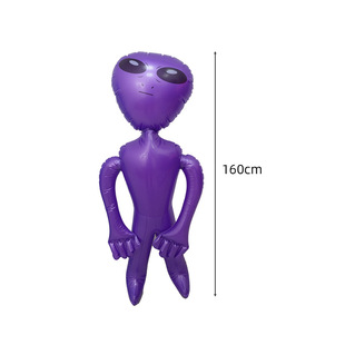 PVC Inflatable Alien Doll Toy Halloween Bar Decorations Alien Gas Model Toy Home Decoration