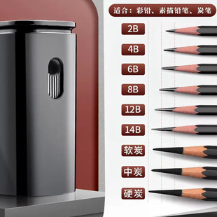Yunfeng 9186 Sketch Pencil Sharpener Pencil Sharpener Hand-cranked Fine Art Student Pencil Sharpener Sketch Charcoal Pencil Sharpener