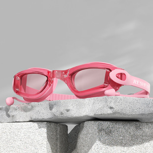Swimming goggles anti-fog HD men and women's professional diving equipment swimming cap set equipment myopia swimming glasses direct sales