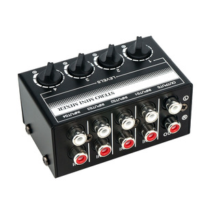 CX400 Audio Stereo Hub 4-канальный микшер Пассивный микшер Контроллер микшера